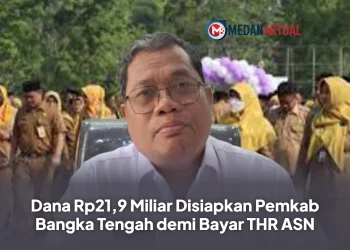 Dana Rp21,9 Miliar Disiapkan Pemkab Bangka Tengah demi Bayar THR ASN