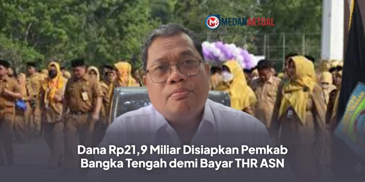 Dana Rp21,9 Miliar Disiapkan Pemkab Bangka Tengah demi Bayar THR ASN