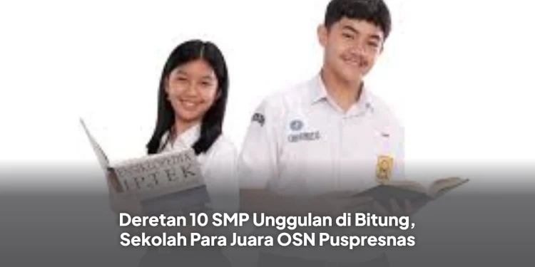 Deretan 10 SMP Unggulan di Bitung, Sekolah Para Juara OSN Puspresnas