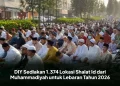 DIY Sediakan 1.374 Lokasi Shalat Id dari Muhammadiyah untuk Lebaran Tahun 2026