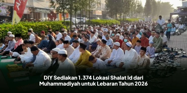 DIY Sediakan 1.374 Lokasi Shalat Id dari Muhammadiyah untuk Lebaran Tahun 2026