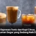 Espresso Tonic dan Kopi Citrus, Minuman Segar yang Sedang Naik Daun