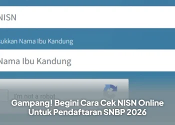 Gampang! Begini Cara Cek NISN Online Untuk Pendaftaran SNBP 2026