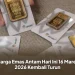 Harga Emas Antam Hari Ini 16 Maret 2026 Kembali Turun
