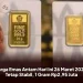 Harga Emas Antam Hari Ini 26 Maret 2026: Tetap Stabil, 1 Gram Rp2,95 Juta