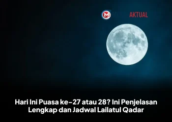 Hari Ini Puasa ke-27 atau 28? Ini Penjelasan Lengkap dan Jadwal Lailatul Qadar