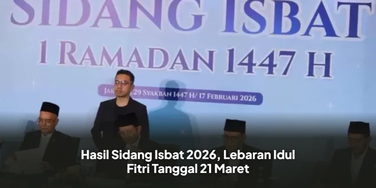 Hasil Sidang Isbat 2026, Lebaran Idul Fitri Tanggal 21 Maret