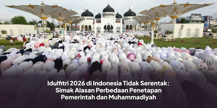 Idulfitri 2026 di Indonesia Tidak Serentak: Simak Alasan Perbedaan Penetapan Pemerintah dan Muhammadiyah