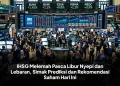 IHSG Melemah Pasca Libur Nyepi dan Lebaran, Simak Prediksi dan Rekomendasi Saham Hari Ini