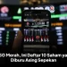 IHSG Merah, Ini Daftar 10 Saham yang Diburu Asing Sepekan