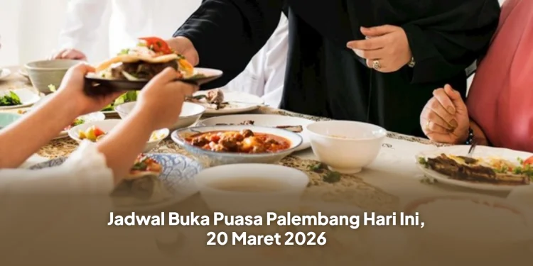 Jadwal Buka Puasa Palembang Hari Ini, 20 Maret 2026