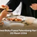 Jadwal Buka Puasa Palembang Hari Ini, 20 Maret 2026