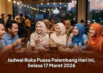 Jadwal Buka Puasa Palembang Hari Ini, Selasa 17 Maret 2026