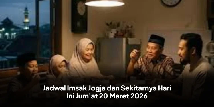 Jadwal Imsak Jogja dan Sekitarnya Hari Ini Jum'at 20 Maret 2026