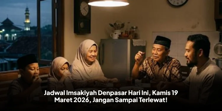 Jadwal Imsakiyah Denpasar Hari Ini, Kamis 19 Maret 2026, Jangan Sampai Terlewat!