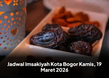 Jadwal Imsakiyah Kota Bogor Kamis, 19 Maret 2026