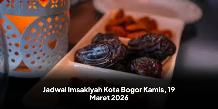 Jadwal Imsakiyah Kota Bogor Kamis, 19 Maret 2026