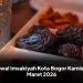 Jadwal Imsakiyah Kota Bogor Kamis, 19 Maret 2026