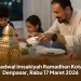 Jadwal Imsakiyah Ramadhan Kota Denpasar, Rabu 17 Maret 2026