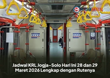 Jadwal KRL Jogja-Solo Hari Ini 28 dan 29 Maret 2026 Lengkap dengan Rutenya
