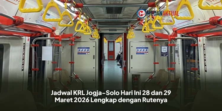 Jadwal KRL Jogja-Solo Hari Ini 28 dan 29 Maret 2026 Lengkap dengan Rutenya
