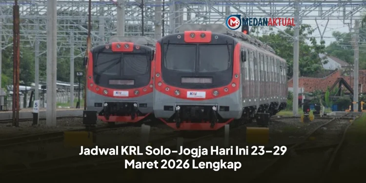 Jadwal KRL Solo-Jogja Hari Ini 23–29 Maret 2026 Lengkap