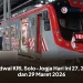Jadwal KRL Solo-Jogja Hari Ini 27, 28, dan 29 Maret 2026