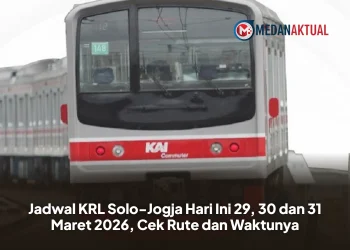 Jadwal KRL Solo-Jogja Hari Ini 29, 30 dan 31 Maret 2026, Cek Rute dan Waktunya
