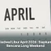 Jadwal Libur April 2026: Siapkan Rencana Long Weekend