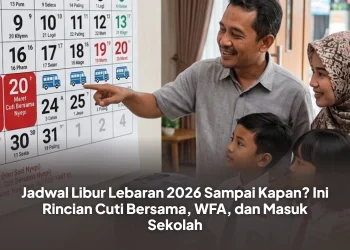 Jadwal Libur Lebaran 2026 Sampai Kapan? Ini Rincian Cuti Bersama, WFA, dan Masuk Sekolah