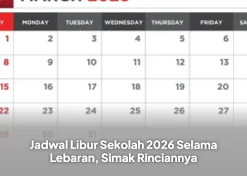 Jadwal Libur Sekolah 2026 Selama Lebaran, Simak Rinciannya