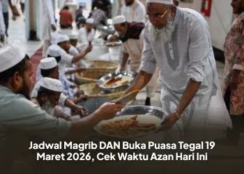 Jadwal Magrib DAN Buka Puasa Tegal 19 Maret 2026, Cek Waktu Azan Hari Ini