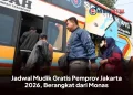 Jadwal Mudik Gratis Pemprov Jakarta 2026, Berangkat dari Monas