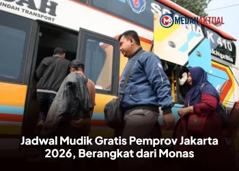 Jadwal Mudik Gratis Pemprov Jakarta 2026, Berangkat dari Monas