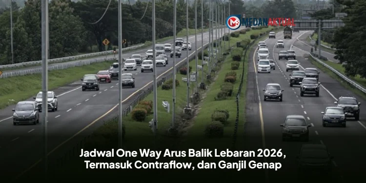 Jadwal One Way Arus Balik Lebaran 2026, Termasuk Contraflow, dan Ganjil Genap