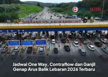 Jadwal One Way, Contraflow dan Ganjil Genap Arus Balik Lebaran 2026 Terbaru