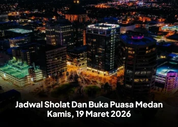 Jadwal Sholat Dan Buka Puasa Medan Kamis, 19 Maret 2026
