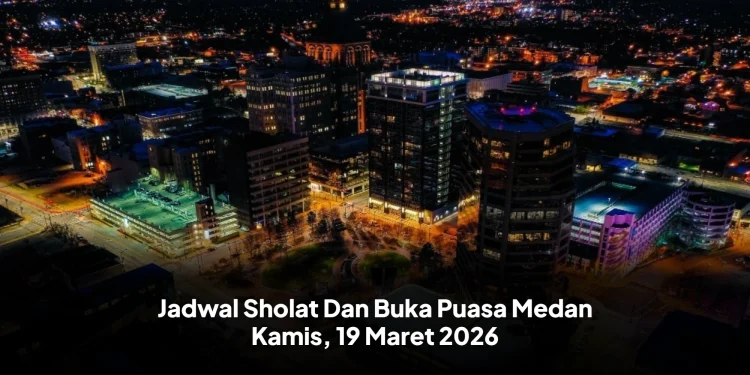 Jadwal Sholat Dan Buka Puasa Medan Kamis, 19 Maret 2026