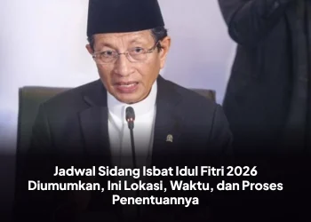 Jadwal Sidang Isbat Idul Fitri 2026 Diumumkan, Ini Lokasi, Waktu, dan Proses Penentuannya