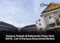 Kampus Terbaik di Kalimantan Timur Versi SINTA, Cek 10 Kampus Berprestasi Berikut