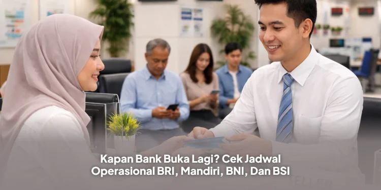 Kapan Bank Buka Lagi? Cek Jadwal Operasional BRI, Mandiri, BNI, Dan BSI
