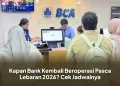 Kapan Bank Kembali Beroperasi Pasca Lebaran 2026? Cek Jadwalnya