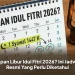 Kapan Libur Idul Fitri 2026? Ini Jadwal Resmi Yang Perlu Diketahui