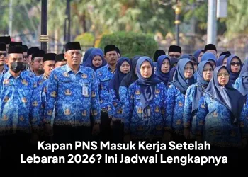 Kapan PNS Masuk Kerja Setelah Lebaran 2026? Ini Jadwal Lengkapnya