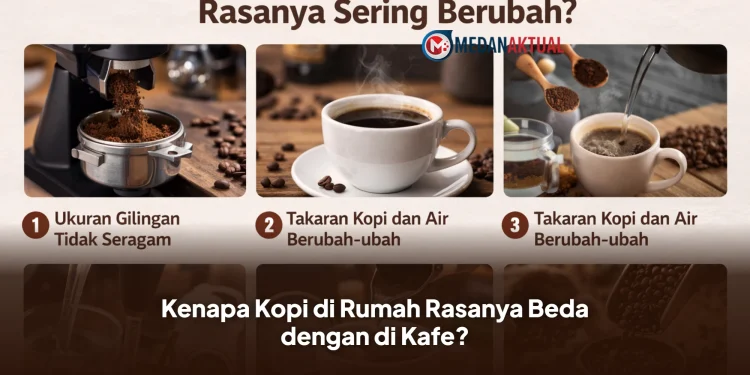 Kenapa Kopi di Rumah Rasanya Beda dengan di Kafe?