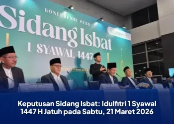 Keputusan Sidang Isbat: Idulfitri 1 Syawal 1447 H Jatuh pada Sabtu, 21 Maret 2026