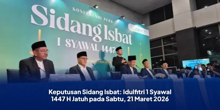 Keputusan Sidang Isbat: Idulfitri 1 Syawal 1447 H Jatuh pada Sabtu, 21 Maret 2026