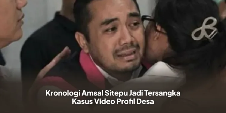 Kronologi Amsal Sitepu Jadi Tersangka Kasus Video Profil Desa