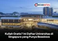 Kuliah Gratis? Ini Daftar Universitas di Singapura yang Punya Beasiswa