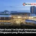 Kuliah Gratis? Ini Daftar Universitas di Singapura yang Punya Beasiswa